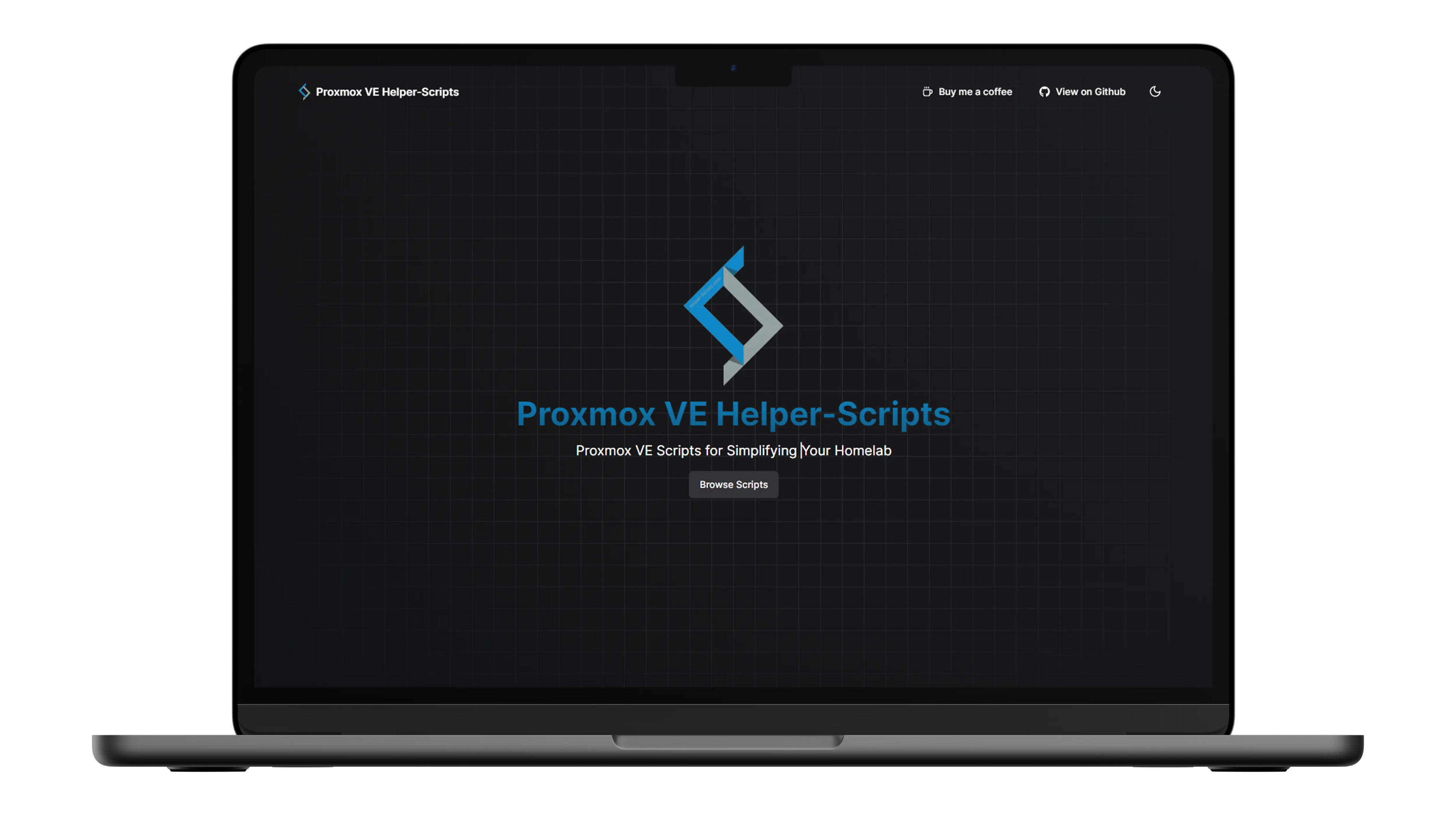 Proxmox Helper Scripts Mockup